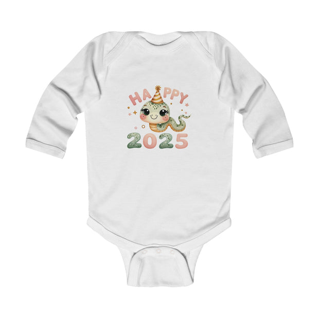 2025 Chinese New Year Infant Long Sleeve Bodysuit