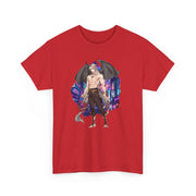 Anime Male Demon Unisex Heavy Cotton Tee