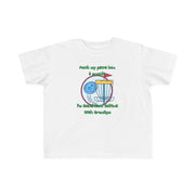 Disc Golf with Grandpa Toddler's Fine Jersey Tee