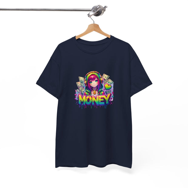 Graffiti Anime Girls Unisex Heavy Cotton Tee