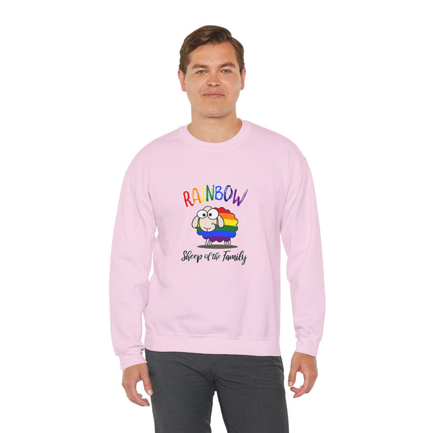 Rainbow Sheep Unisex Heavy Blend™ Crewneck Sweatshirt
