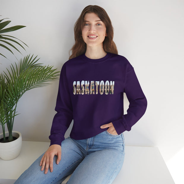 Saskatoon Unisex Heavy Blend™ Crewneck Sweatshirt