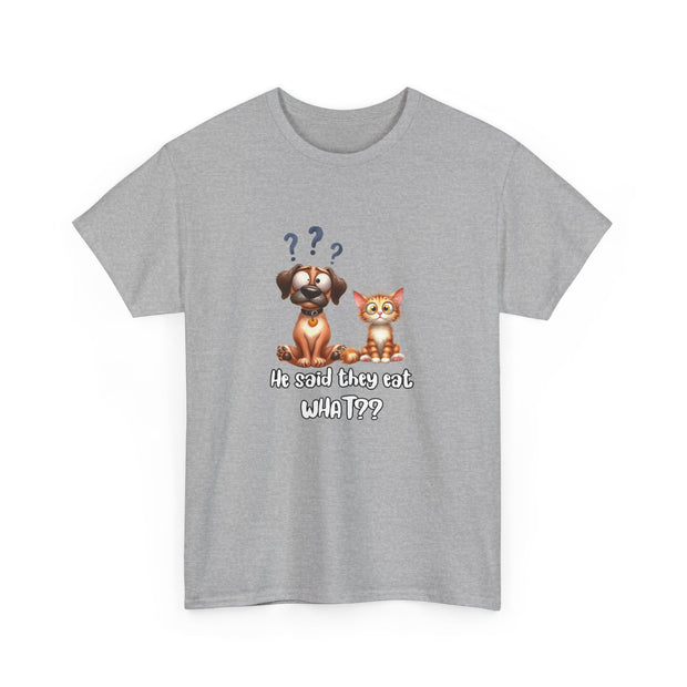 They Eat What Unisex Heavy Cotton Tee