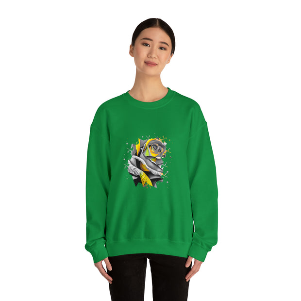 Rose Unisex Heavy Blend™ Crewneck Sweatshirt