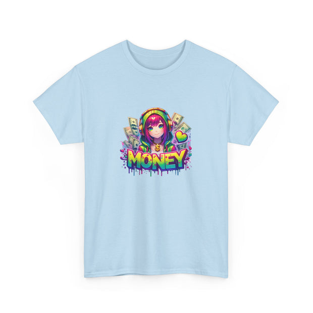 Graffiti Anime Girls Unisex Heavy Cotton Tee