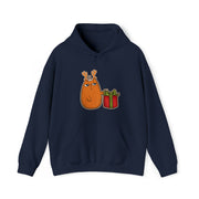 Christmas cat Unisex Heavy Blend™ Hooded Sweatshirt