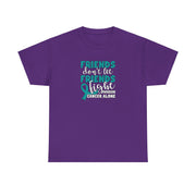 Ovarian Cancer Friends Unisex Heavy Cotton Tee