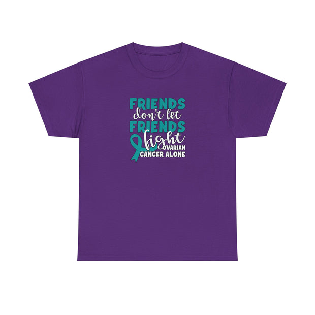 Ovarian Cancer Friends Unisex Heavy Cotton Tee