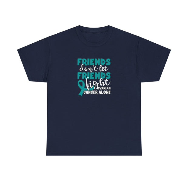 Ovarian Cancer Friends Unisex Heavy Cotton Tee