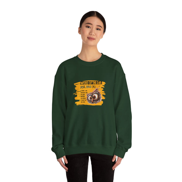 Word of the Day Unisex Heavy Blend™ Crewneck Sweatshirt
