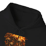 Fiery Skulls Unisex Heavy Blend™ Hooded Sweatshirt