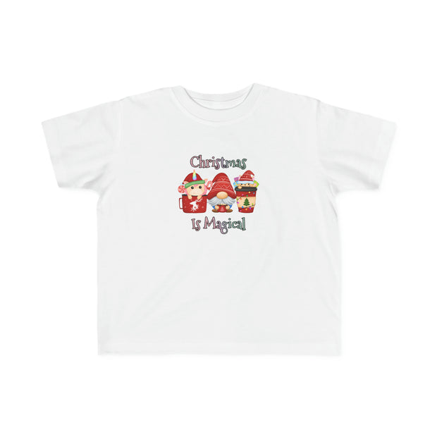 Christmas Gnomes Toddler's Fine Jersey Tee