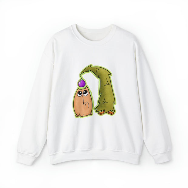 Christmas cat Unisex Heavy Blend™ Crewneck Sweatshirt