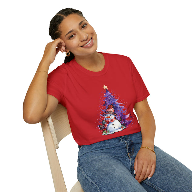 Snowman Unisex Softstyle T-Shirt