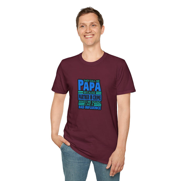 Papa Unisex Softstyle T-Shirt