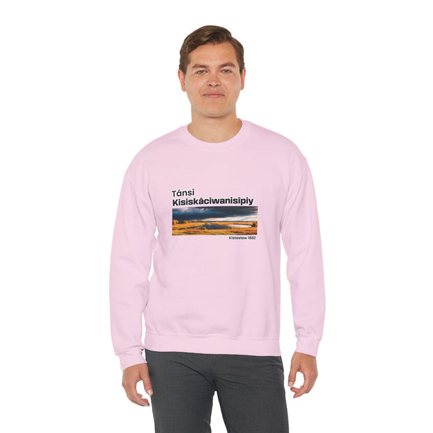 Tánsi Cree Saskatchewan Unisex Heavy Blend™ Crewneck Sweatshirt