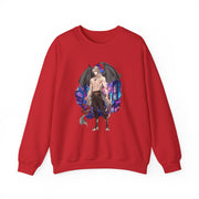 Anime Male Demon Unisex Heavy Blend™ Crewneck Sweatshirt