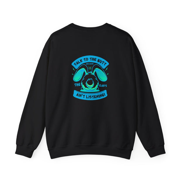 Talk to the Butt Unisex Heavy Blend™ Crewneck Sweatshirt