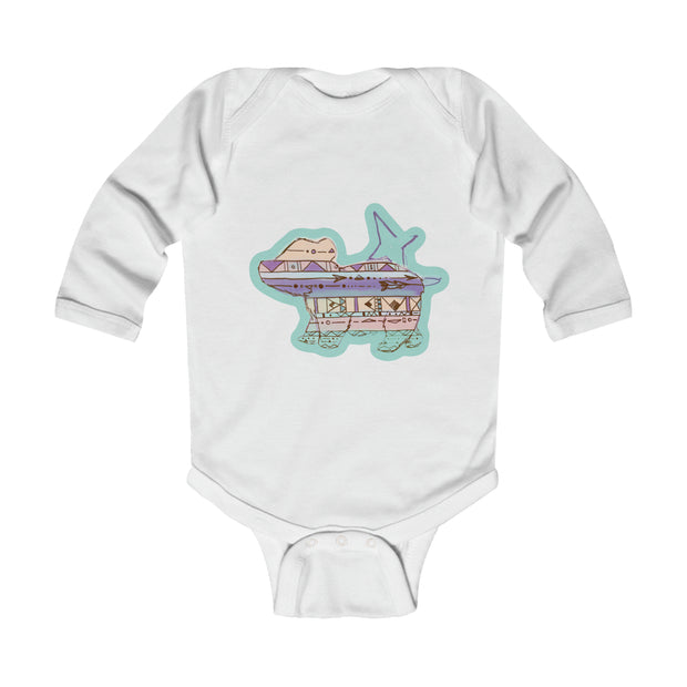 North Star Bear Infant Long Sleeve Bodysuit