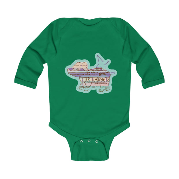 North Star Bear Infant Long Sleeve Bodysuit