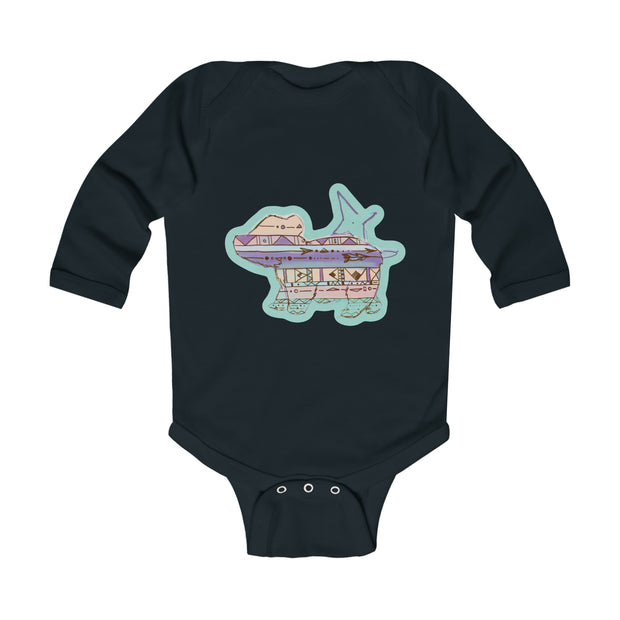North Star Bear Infant Long Sleeve Bodysuit