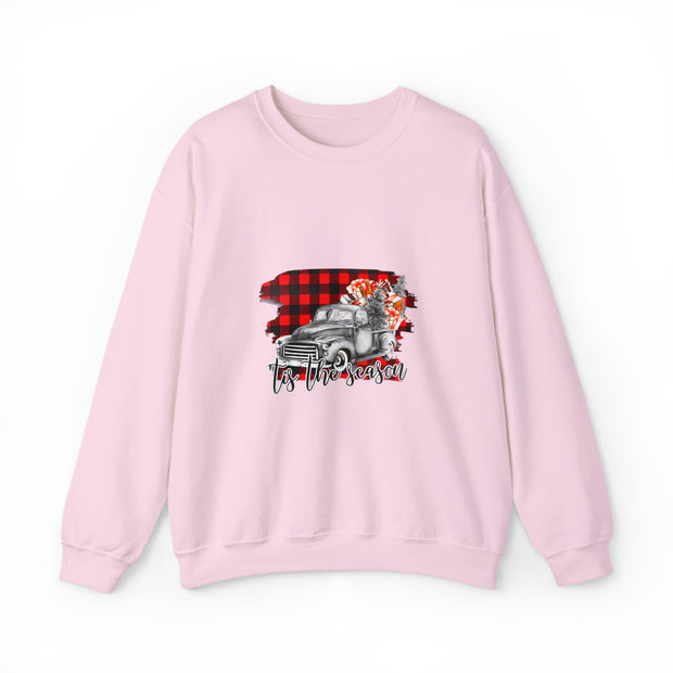 Christmas truck Unisex Heavy Blend™ Crewneck Sweatshirt