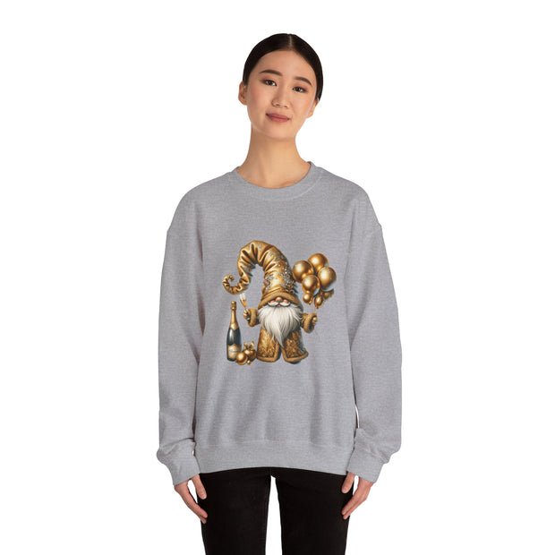 New Year Gnome Unisex Heavy Blend™ Crewneck Sweatshirt