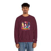 Graffiti Anime Girls Unisex Heavy Blend™ Crewneck Sweatshirt