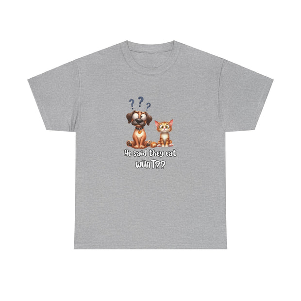They Eat What Unisex Heavy Cotton Tee