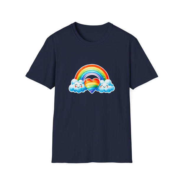 Rainbow Love Unisex Softstyle T-Shirt