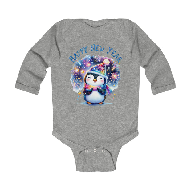 New Year Infant Long Sleeve Bodysuit