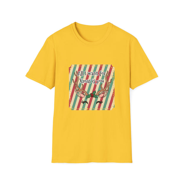 Reindeer Unisex Softstyle T-Shirt