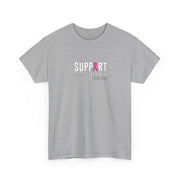 Breast Cancer Unisex Heavy Cotton Tee