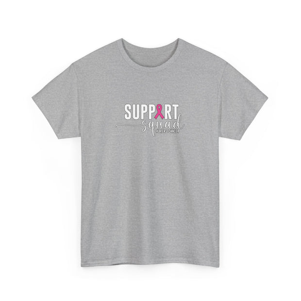Breast Cancer Unisex Heavy Cotton Tee
