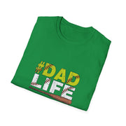 Baseball Dad Life Unisex Softstyle T-Shirt
