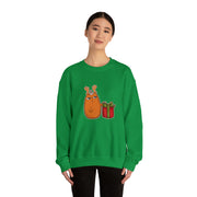 Christmas cat Unisex Heavy Blend™ Crewneck Sweatshirt