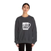 Coffee and Chaos Unisex Heavy Blend™ Crewneck Sweatshirt