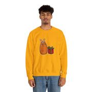 Christmas cat Unisex Heavy Blend™ Crewneck Sweatshirt
