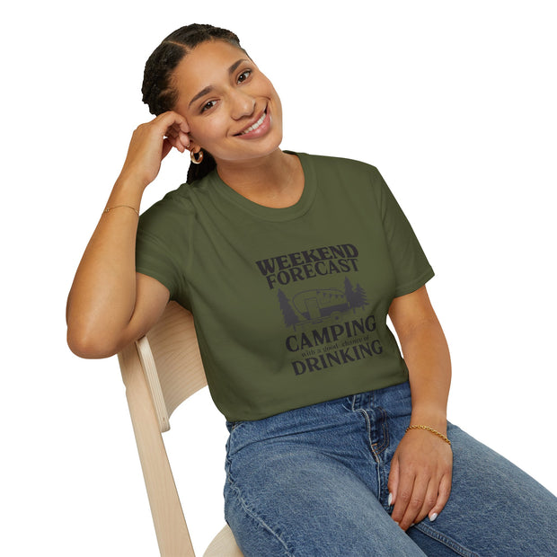 Weekend Forecast Unisex Softstyle T-Shirt
