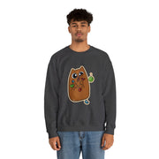 Christmas cat Unisex Heavy Blend™ Crewneck Sweatshirt