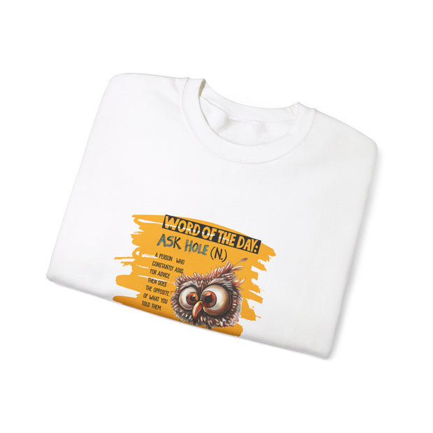 Word of the Day Unisex Heavy Blend™ Crewneck Sweatshirt