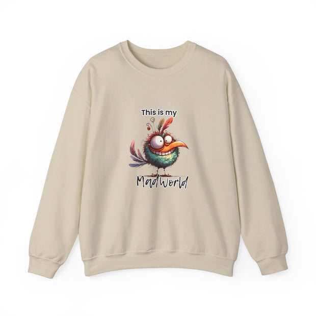 This is My Mad World Unisex Heavy Blend™ Crewneck Sweatshirt