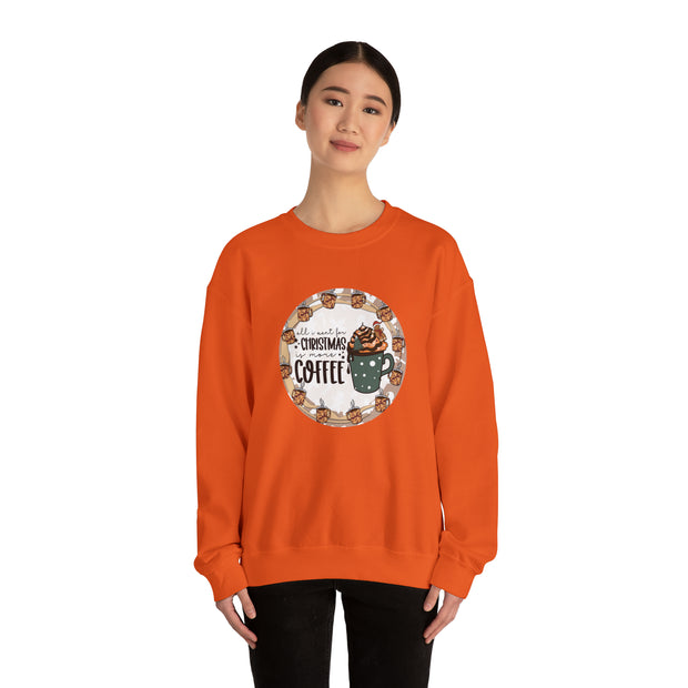 Christmas Coffee Unisex Heavy Blend™ Crewneck Sweatshirt