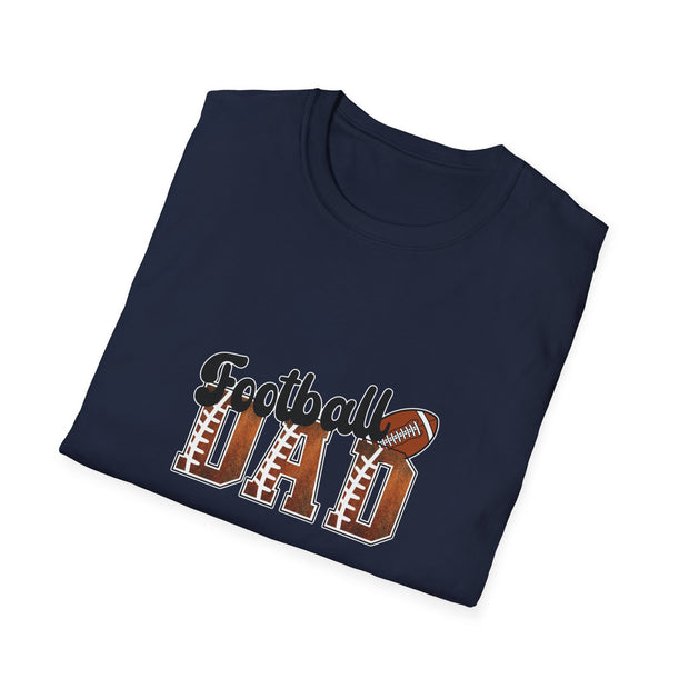 Football Dad Unisex Softstyle T-Shirt