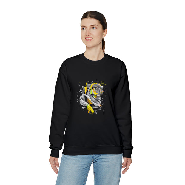 Rose Unisex Heavy Blend™ Crewneck Sweatshirt