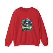 Graffiti Anime Girls Unisex Heavy Blend™ Crewneck Sweatshirt