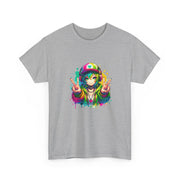 Graffiti Anime Girls Unisex Heavy Cotton Tee