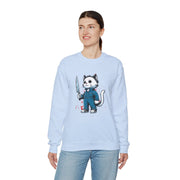 Horror Movie Cats Unisex Heavy Blend™ Crewneck Sweatshirt
