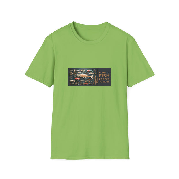 Born to Fish Unisex Softstyle T-Shirt