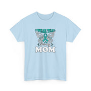 I Wear Teal Unisex Heavy Cotton Tee